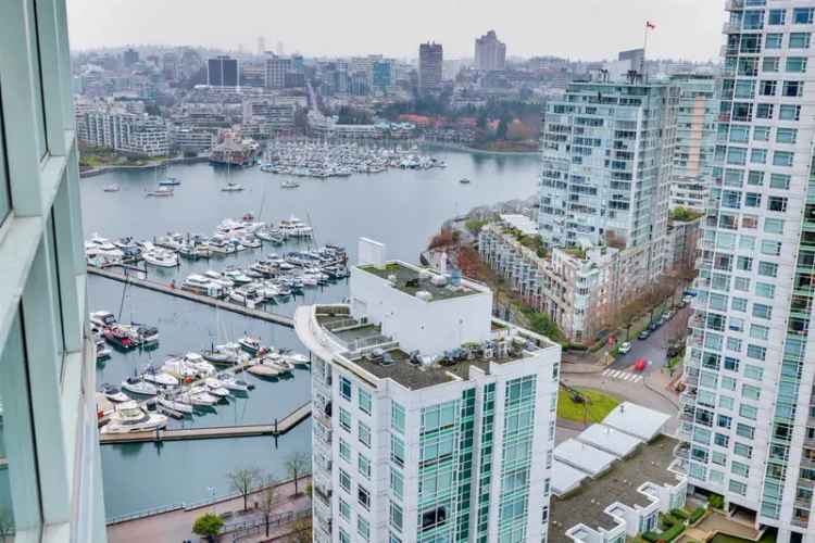 Yaletown Condo for Sale Marina View Spacious Unit Parking Locker