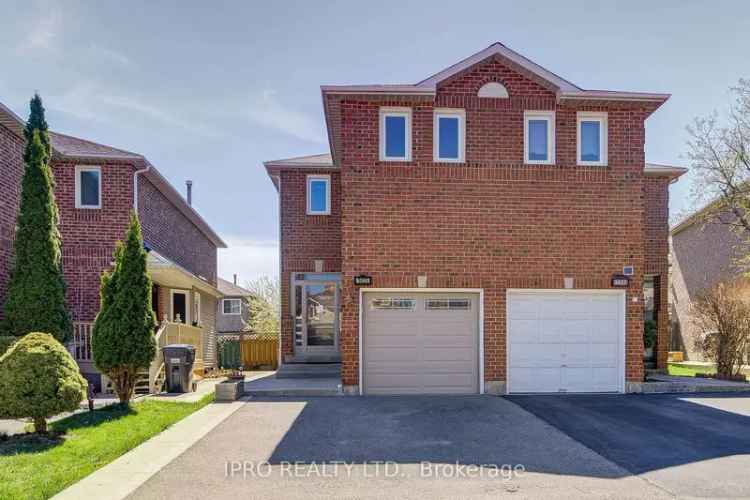 Mississauga Semi-Detached Home Family-Oriented Updated Close to Schools and Highways