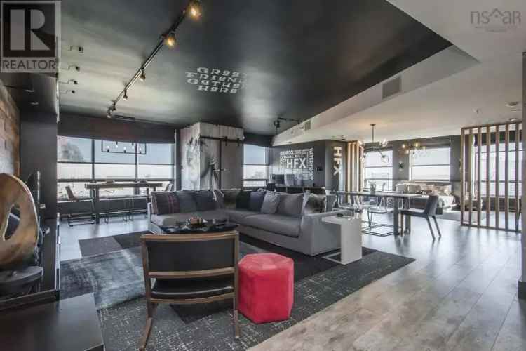 Downtown Halifax Penthouse Loft Luxury Condo