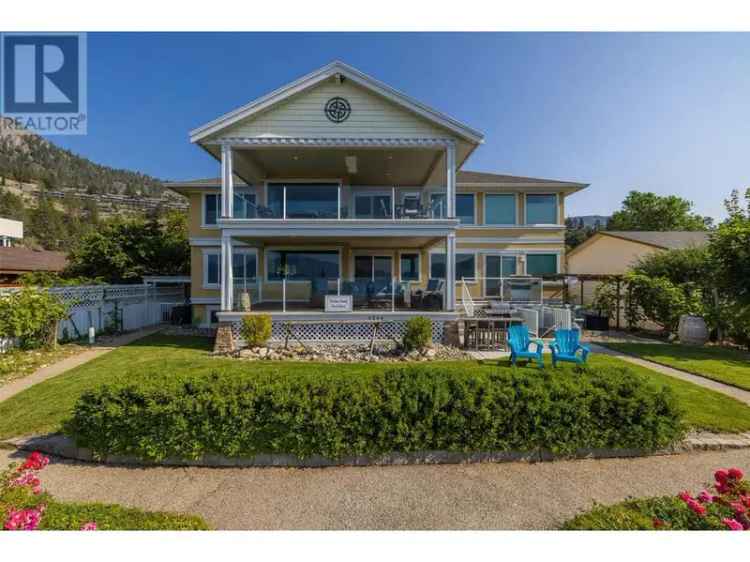 Peachland Lakefront Home: Multigenerational Living or Income Potential