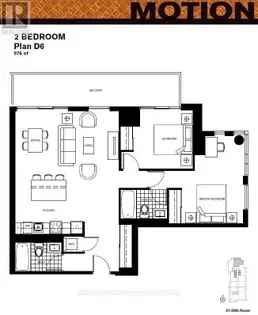 2 Bedroom 2 Bath 49m² Apartment in Toronto - 2 Months Free Rent