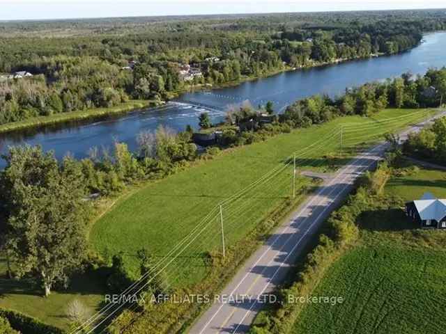 Unique Rideau Canal Waterfront Lot - 2 Acres - Breathtaking Views