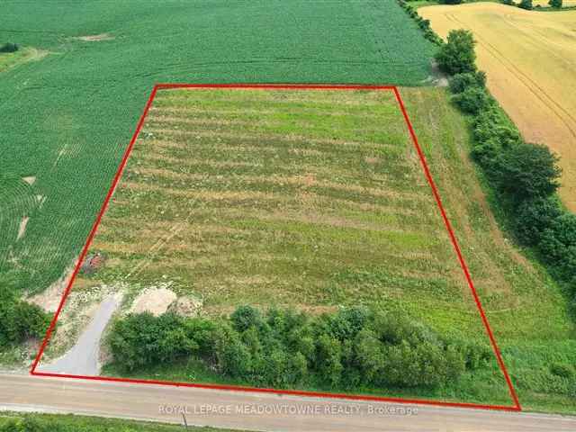 2 Acre Building Lot in Rural Erin - Private & Peaceful