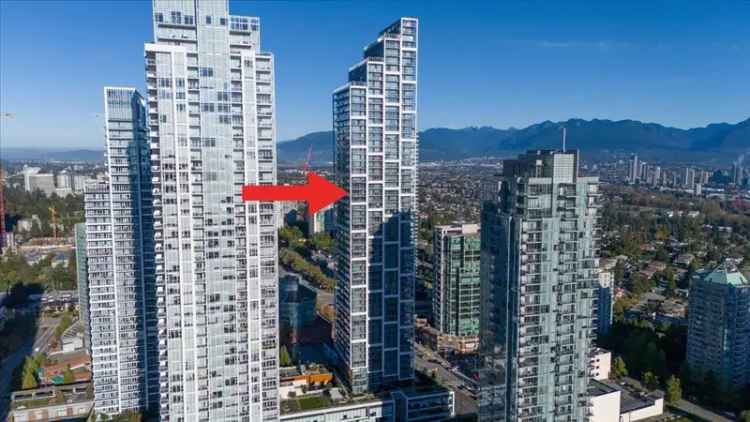 Metrotown Station Square Condo 2 Beds 2 Baths Panoramic Views