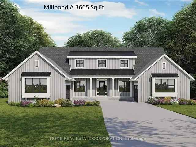 New Estate Homes in Caledon Osprey Mills Estates