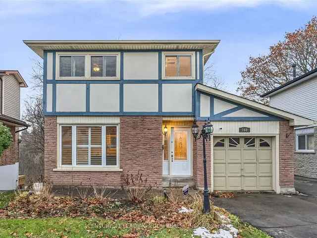 3+1 Bedroom Detached Home Backing Onto Ravine