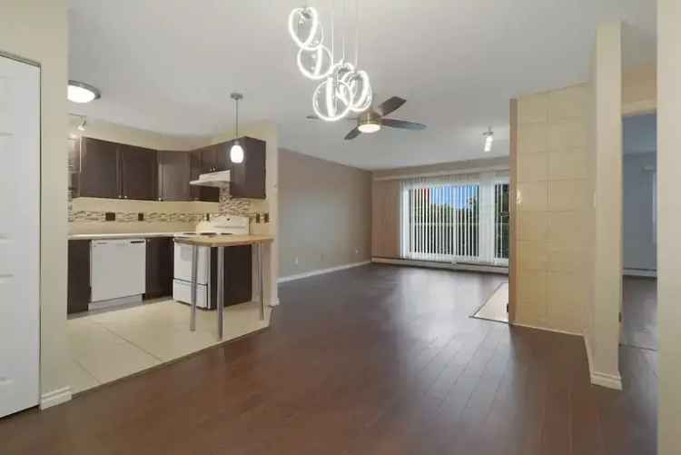 Rent Downtown Condominium in Edmonton with Balcony and Gym