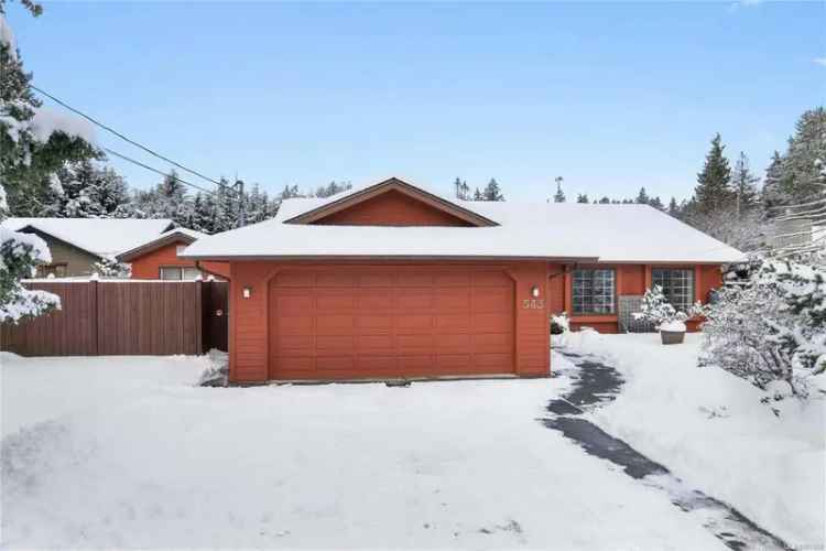 Qualicum Woods Rancher with Enchanting Gardens