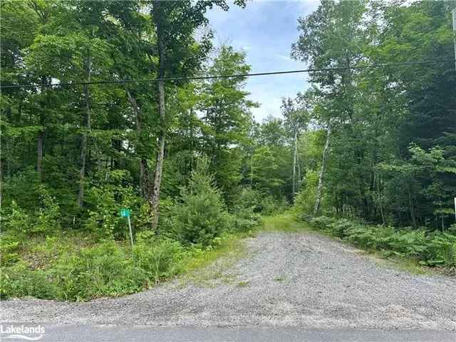 44 Acre Property Snowmobile Trail Access Near Parry Sound