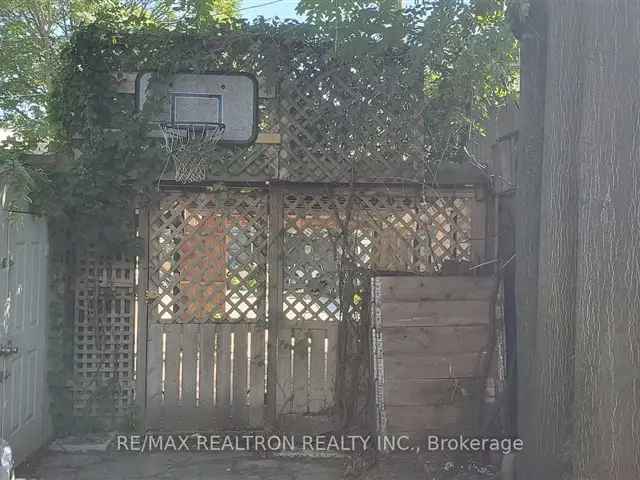 3 Bedroom Semi Detached Home with Laneway Access Near Queen St and Broadview