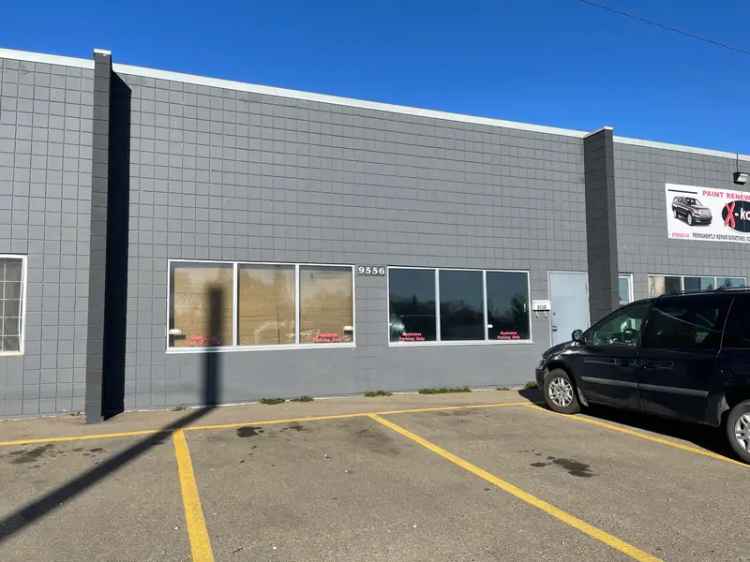 Industrial Bay for Lease - Yellowhead Freeway Exposure