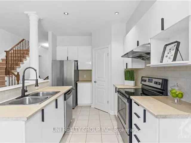 Townhouse For Sale in Ottawa, Ontario