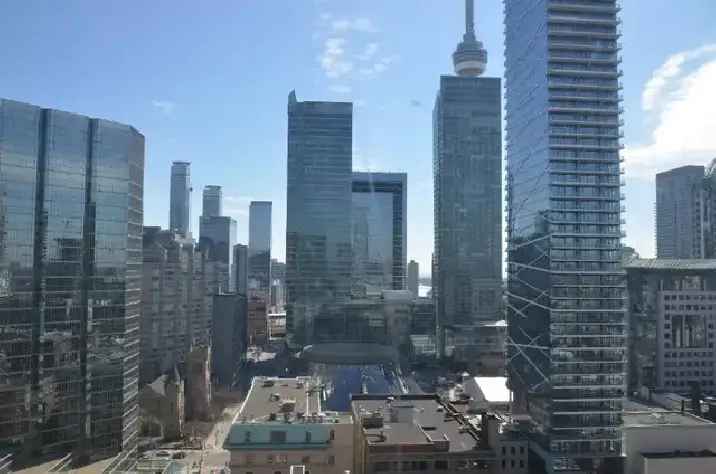 1 Sun Filled Bedroom Condo For Rent in Downtown Toronto