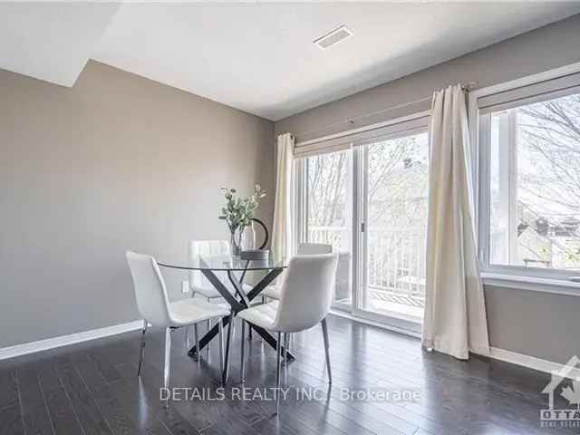 Barrhaven End Unit Terrace Home 2 Beds 2 Baths 1350 Sqft