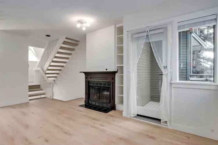 Kitsilano Townhouse for Sale 2 Beds 2 Baths Renovated