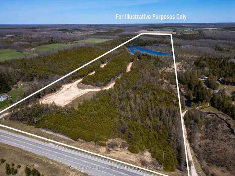 52 Acres Secluded Escape Near Markdale ON