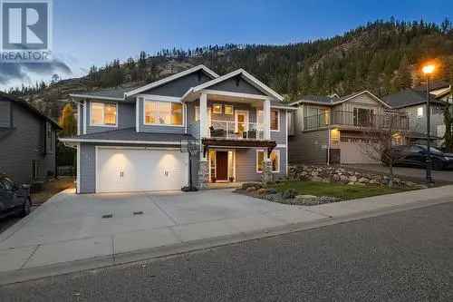 5-Bedroom House with Legal Suite in Tallus Ridge West Kelowna