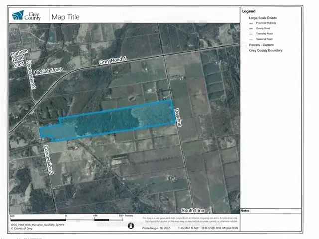 Land For Sale in West Grey, Ontario