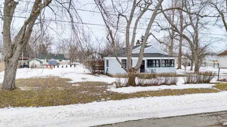 Buy classic bungalow cottage in Ridgeway with potential near Lake Erie