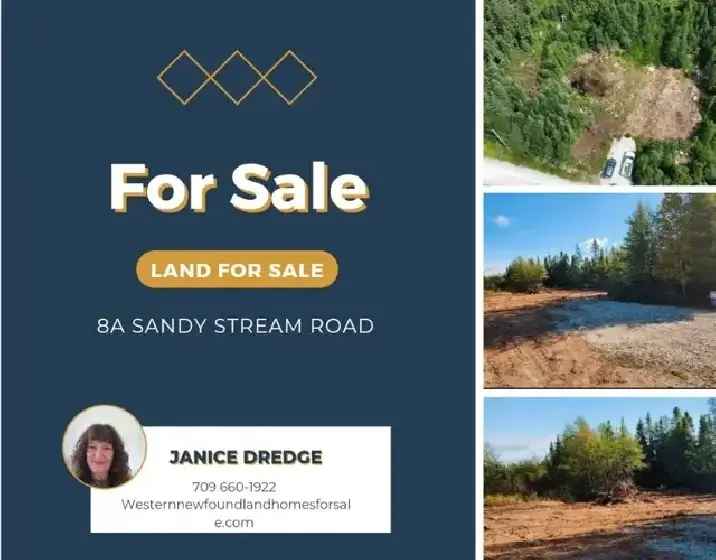 Land for Sale Howley NL 1.11 Acres