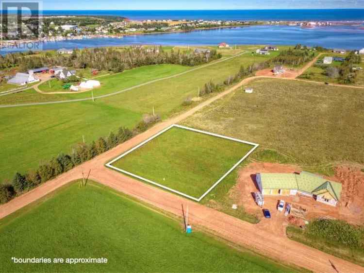 Water View Lot North Rustico PEI Harbourview Estates