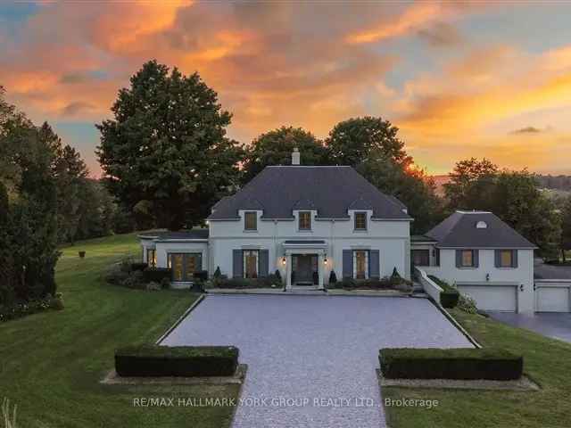 Fairfield Hall 12 Acres 5 Bedroom Country Estate York Region