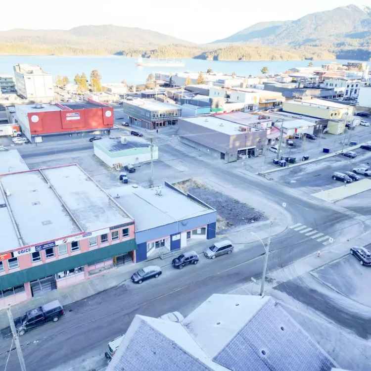 Downtown Prince Rupert Commercial Building For Sale 6000 sq ft