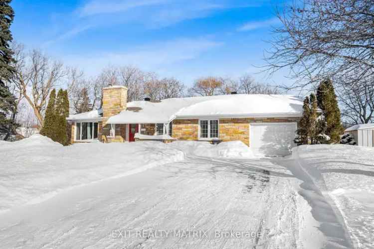 Charming All Brick Bungalow in St-Eugene Near Quebec Border