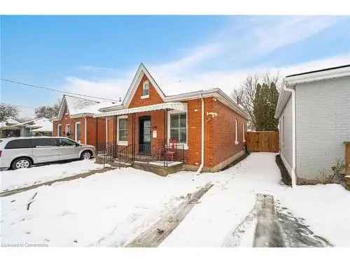 Charming Bungalow For Sale In East Ward Brantford Ontario With Modern Features