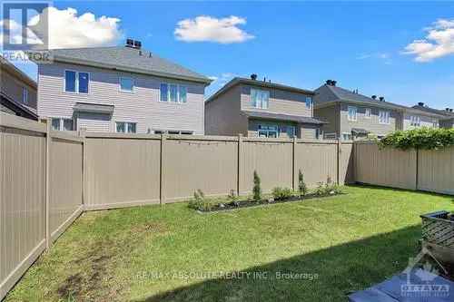 3 Bed 25 Bath Home in Kanata Arcadia