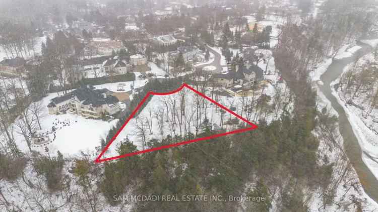 1.1 Acre Estate Lot on Doulton Place Mississauga