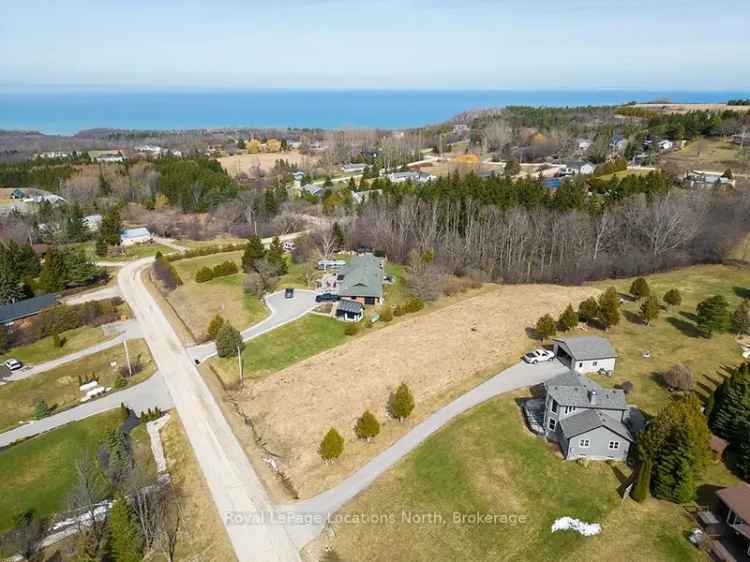 Georgian Bay Building Lot with Escarpment Views