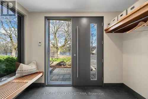 Mid Century Bungalow with Rideau River Views