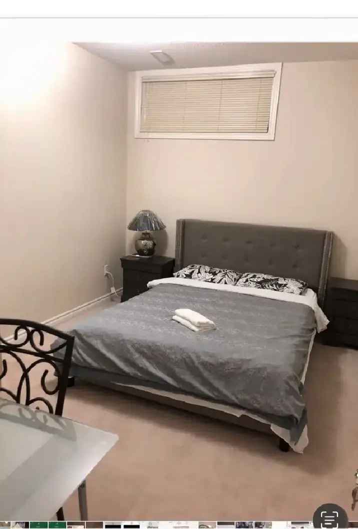 basement bedroom for rent