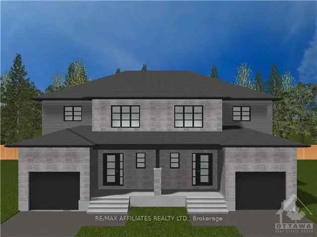 Brand New 2 Storey Semi Detached Home for Sale