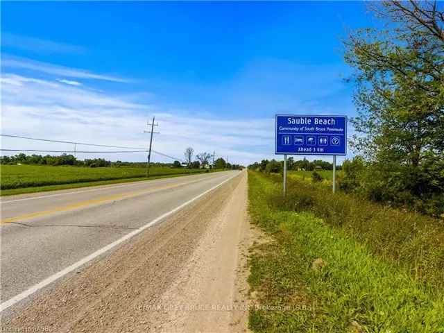 Sauble Beach Building Lot - Executive Style Homes - Short Walk to Beach