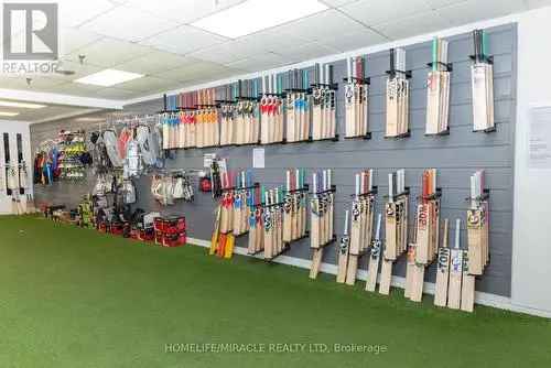 Indoor Cricket Facility For Sale in Mississauga