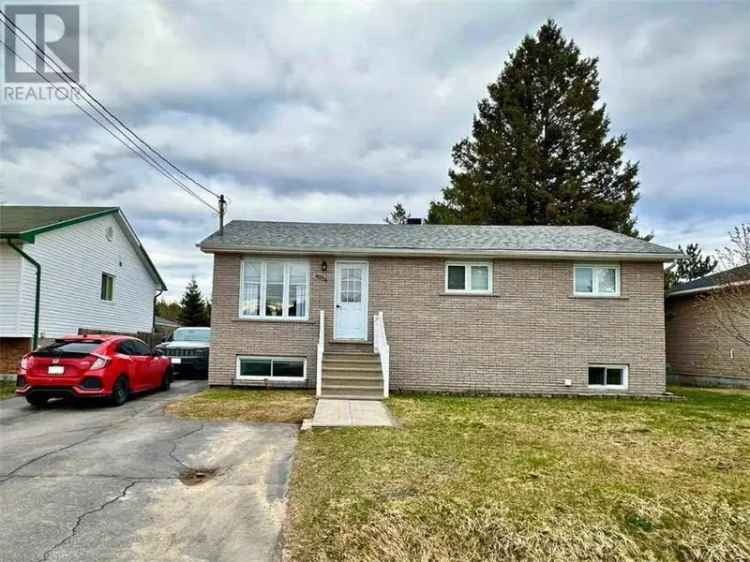 3 1 Bedroom Home in Hanmer with Finished Basement and Private Backyard