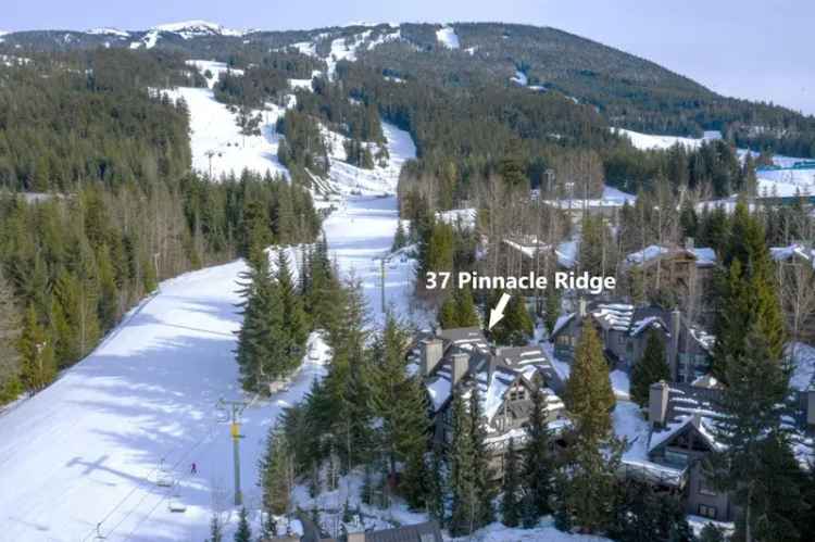 Rent Townhome in Whistler with Ski-in/out Access and Hot Tub