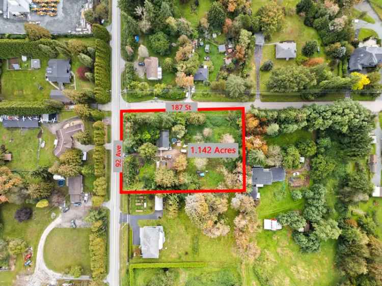 9185 187 Street in Surrey: Port Kells House for sale (North Surrey)  : MLS®# R2935344