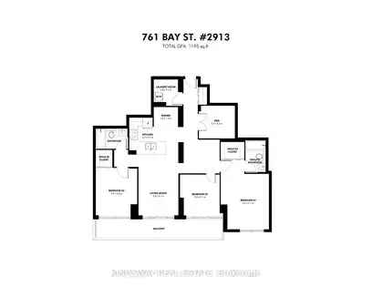 4 rooms apartment of 93 m² in Toronto