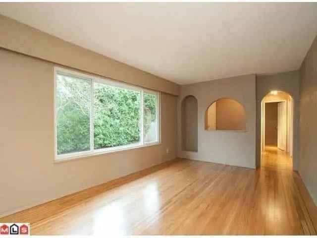 South Surrey Half Duplex 2 Beds 7300 sq ft Lot Parking Garage No Strata Fees