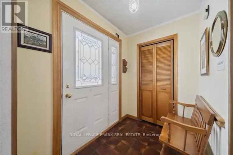 Buy bungalow in Uxbridge with spacious backyard and updated features