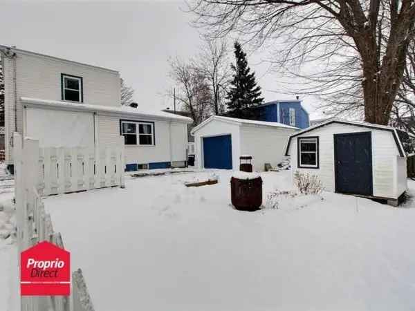 One-and-a-half-storey house for sale (Quebec South Shore) #RB601