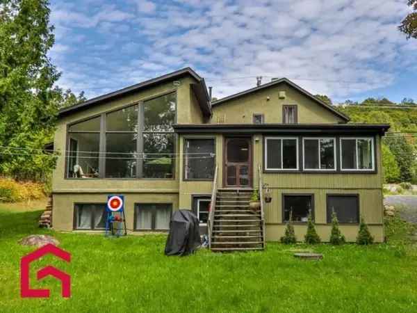 Waterfront Home for Sale Laurentides 4 Bedrooms 3 Bathrooms