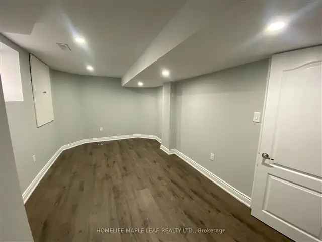 Brand New 2-Bedroom Basement Apartment in Brampton