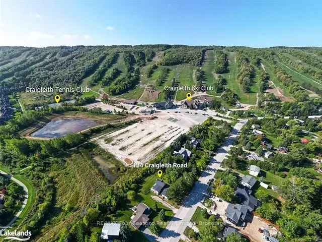 Craigleith Ski Club Access - Stunning Views - Build Your Dream Home