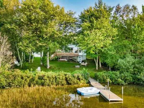 Lakefront Bungalow for Sale in Estrie