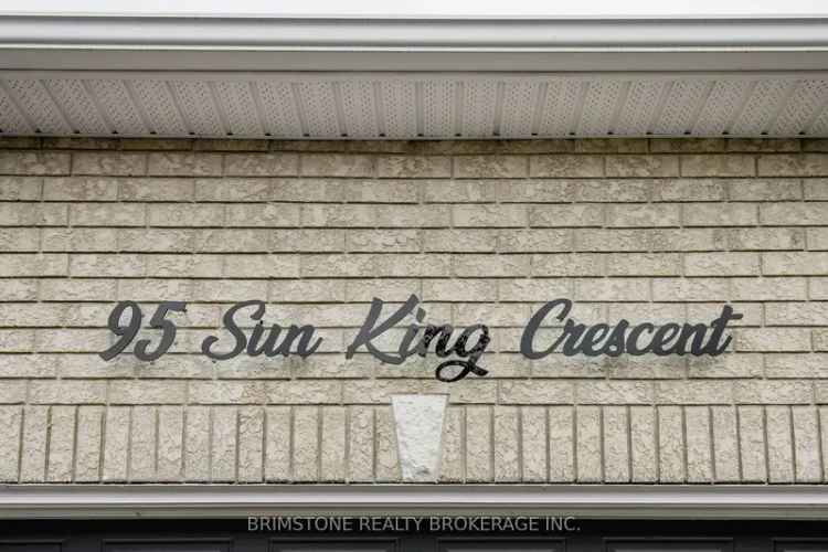 House For Sale in 95, Sun King Crescent, Barrie, Ontario