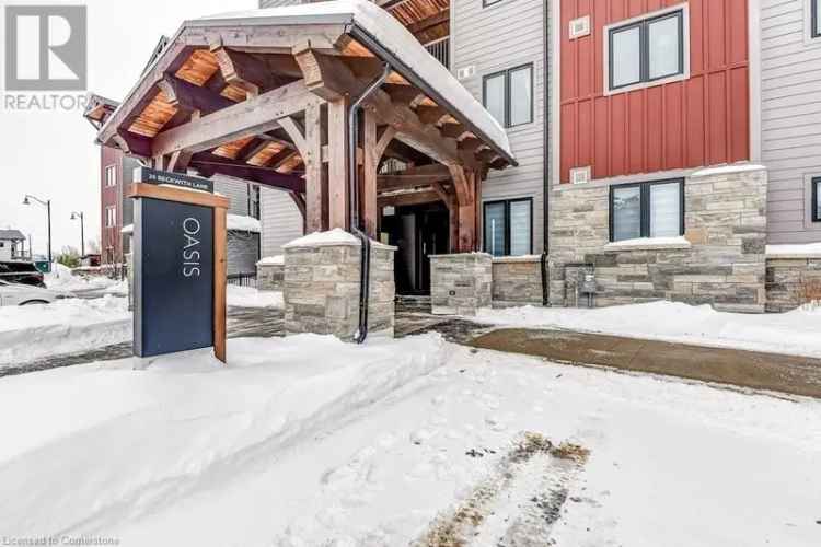 Buy two bedroom condo in Blue Mountain with modern features and amenities